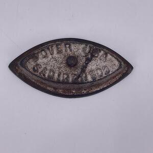Dover Miniature 3.5" Sad Iron #602 Antique USA Made Salesman Sample Paperweight